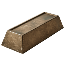 Чушка бронзовая литая фото