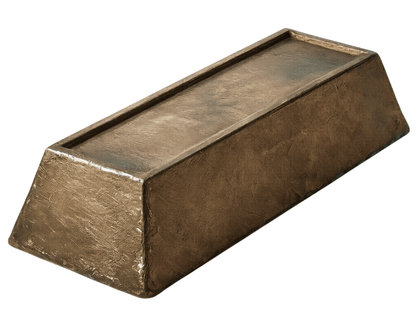 Чушка бронзовая литая БрО5Ц6С5 ГОСТ 614-97 фото