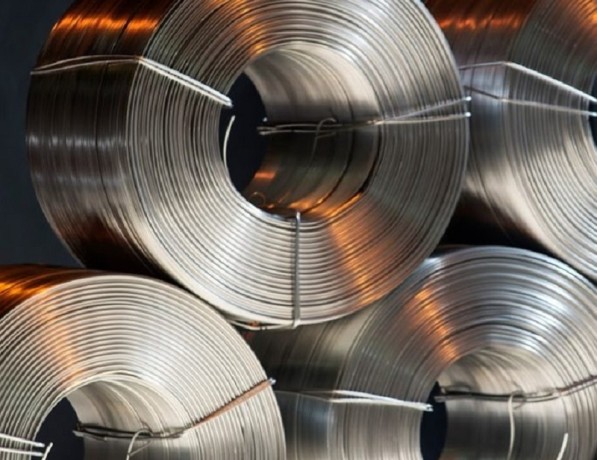 Катанка алюминиевая прокатаная полутвердая А5Е АКЛП-ПТ-5Е 9 мм ГОСТ 13843-2019 фото