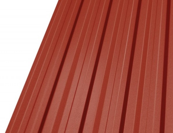 Профнастил стальной стеновой односторонний плоский гладкий лиственно-зеленый С18 0,5х18х1150х1187 мм ТУ 1122-079-02494680-01 фото