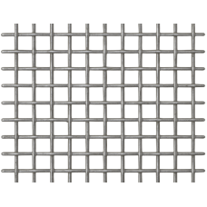 Сетка алюминиевая перфорированная черная фото