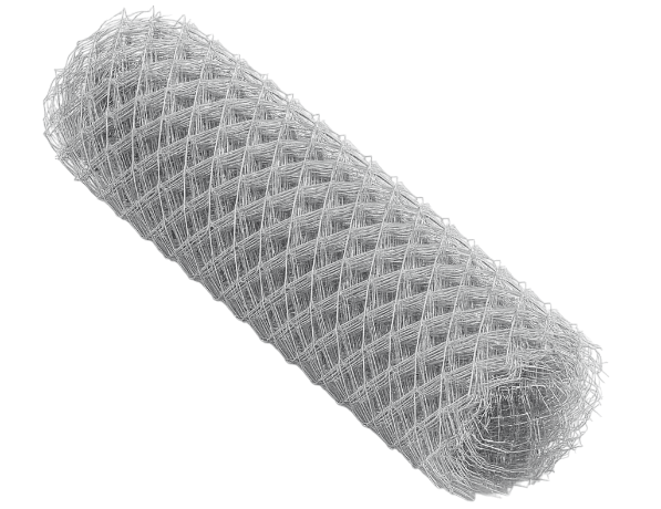 Сетка стальная рабица с ромбическими ячейками в рулоне для штукатурки Ст1кп 1,8х15х15 мм ТУ 14-178-287-95 фото